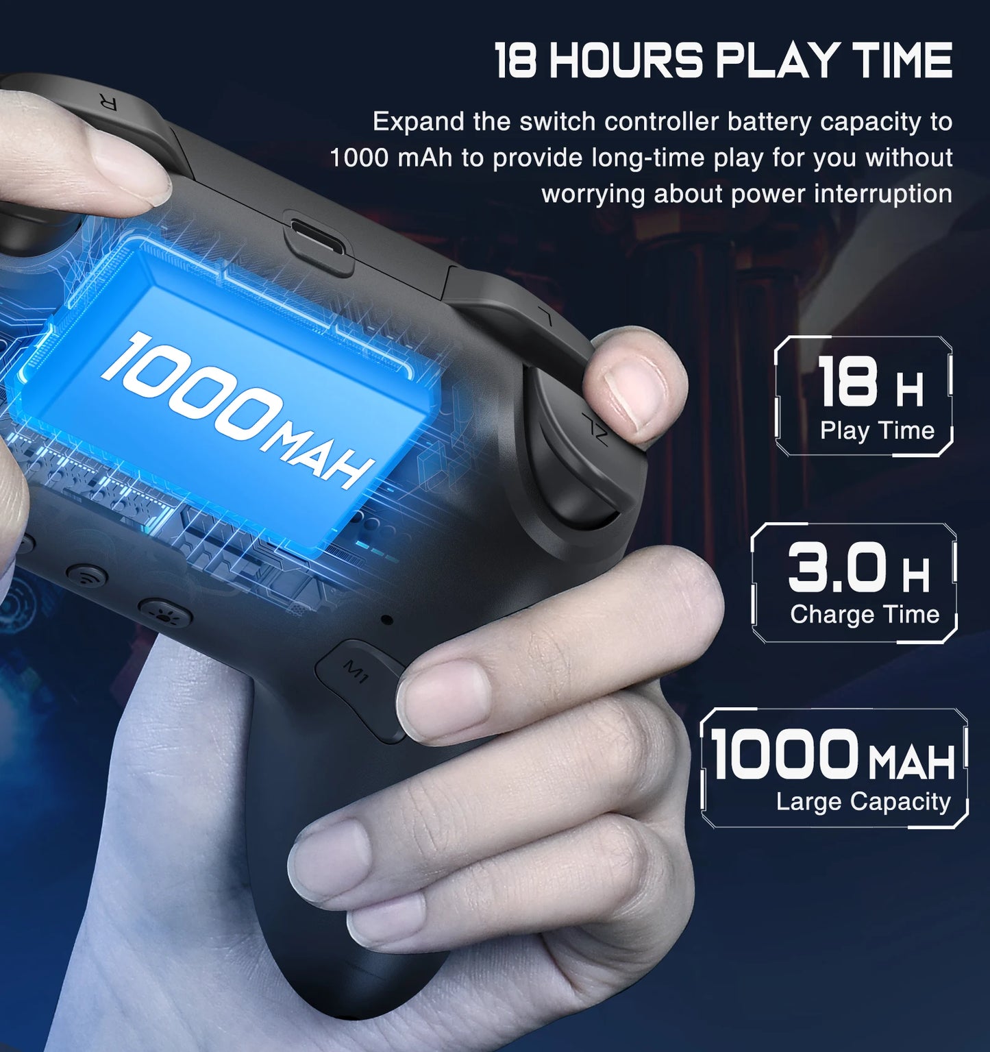 Controle Bluetooth sem fio para Nintendo Switch Pro, Joystick Original, Gamepad, Lag Free Gamepad, RGB, PC