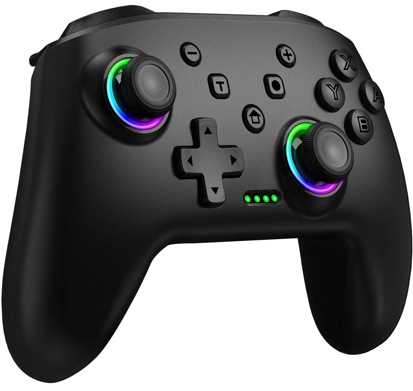 Controle Bluetooth sem fio para Nintendo Switch Pro, Joystick Original, Gamepad, Lag Free Gamepad, RGB, PC