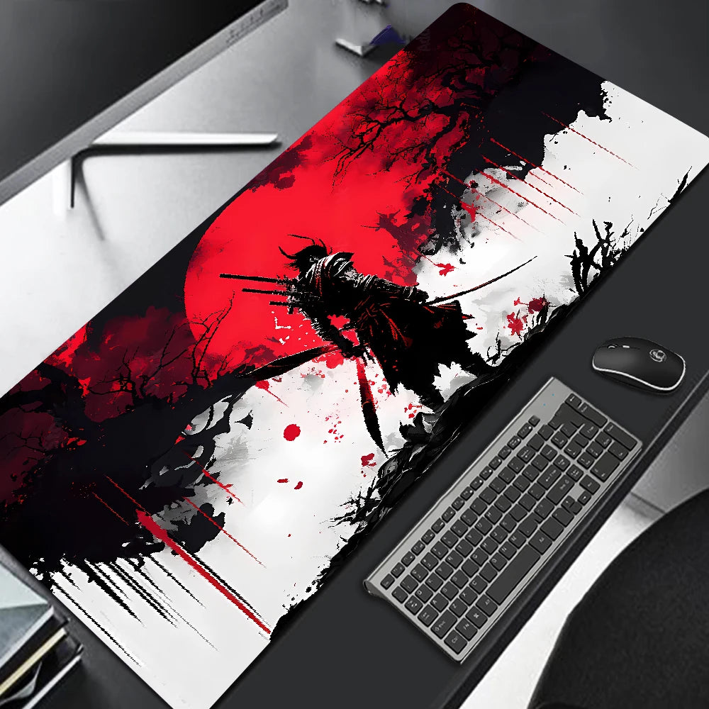 Samurai Guerreiro Mouse Pad Gamer