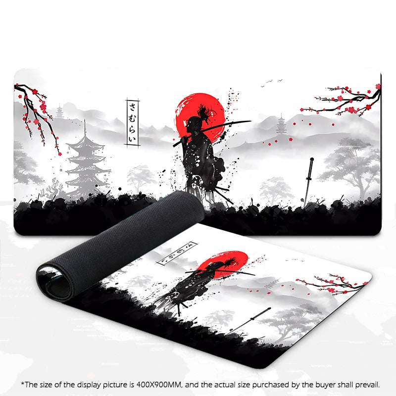 Samurai Guerreiro Mouse Pad Gamer