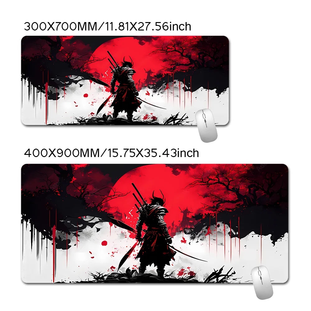 Samurai Guerreiro Mouse Pad Gamer