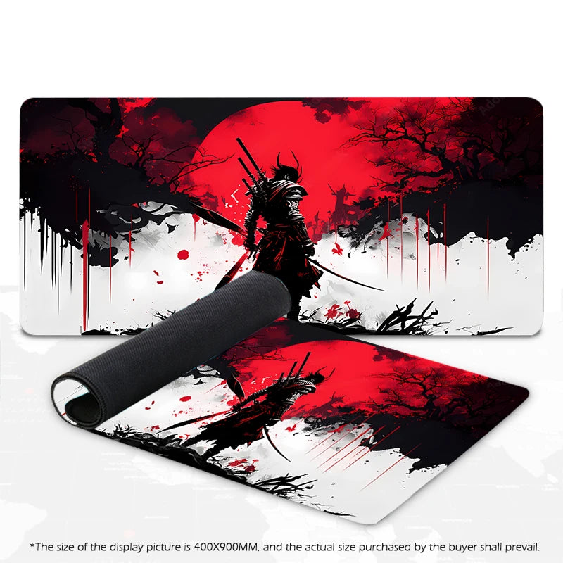 Samurai Guerreiro Mouse Pad Gamer