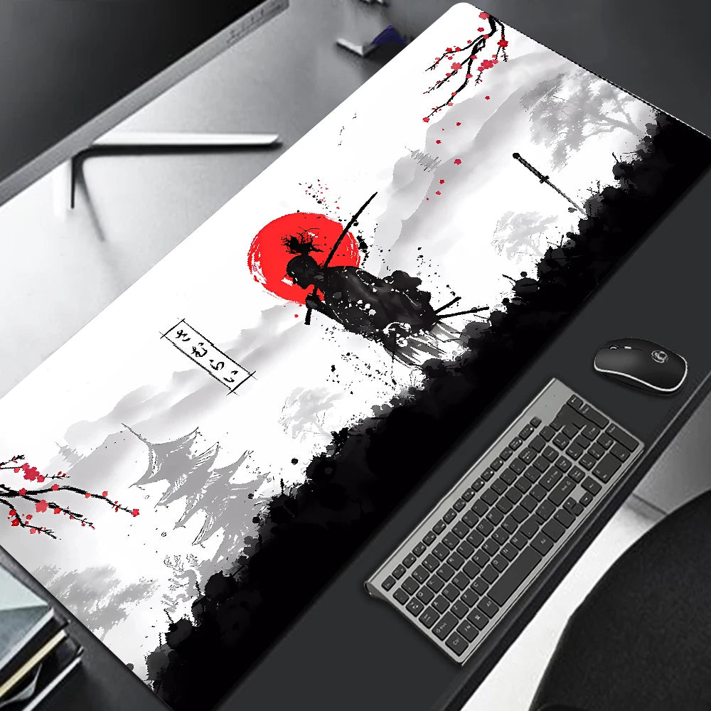 Samurai Guerreiro Mouse Pad Gamer