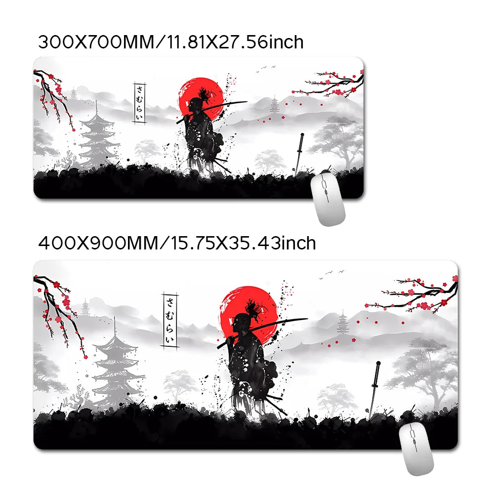 Samurai Guerreiro Mouse Pad Gamer